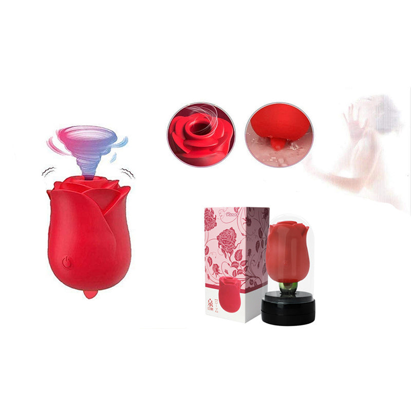 Rose Sexy toys for adults Clitoris Sucking Vibrator